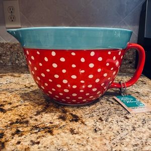 The Pioneer Woman Batter Bowl Polka Dots NWT